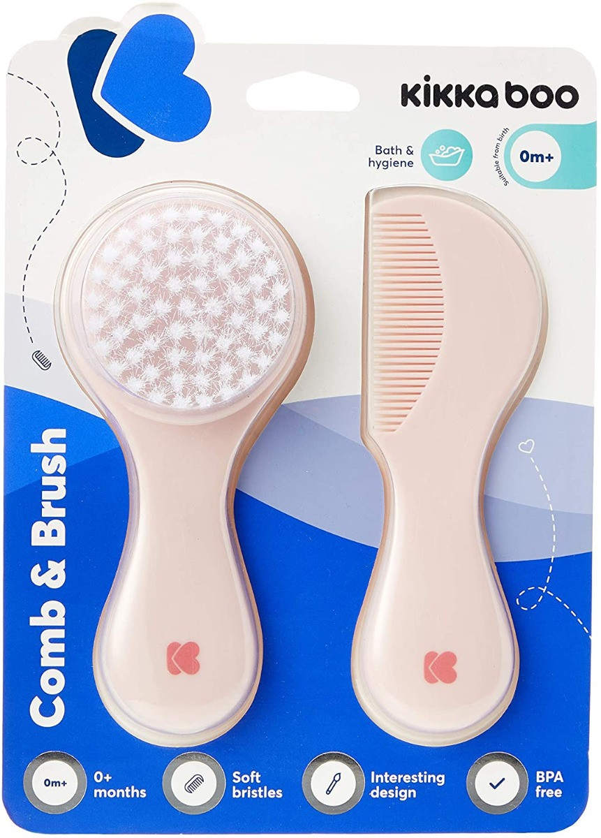 Brosse et peigne Flamingo – Kikkabboo