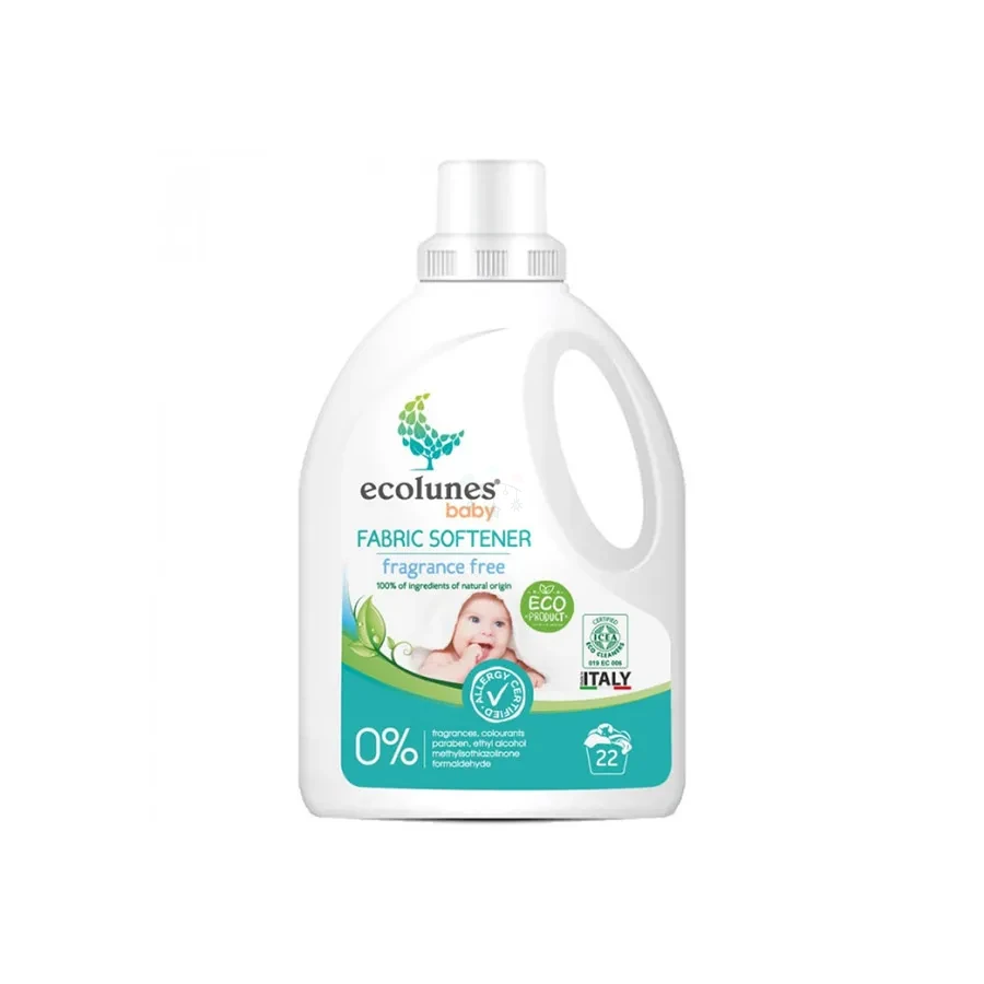 Ecolunes adoucissant bébé écologique et hypoallergénique -22 lavages