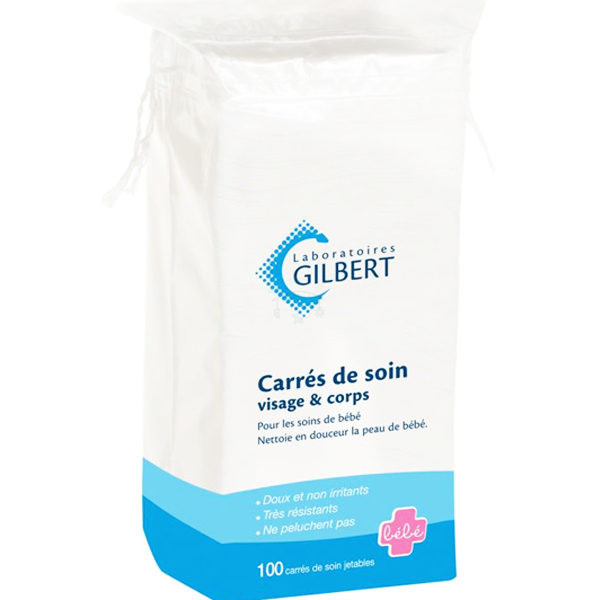 Gilbert – 100 carrés de soin visage et corps
