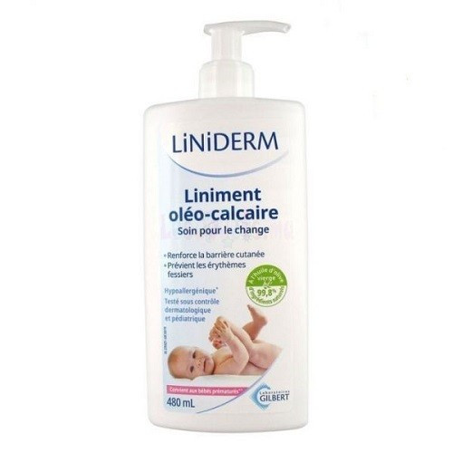 GILBERT – LINIDERM LINIMENT OLÉO-CALCAIRE STABILISÉ POMPE 480 ML