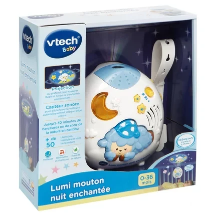 LUMI MOUTON NUIT ENCHANTEE - BLEU Vtech